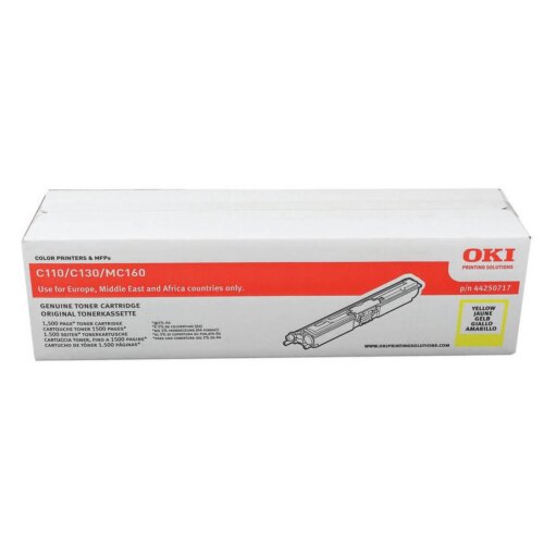 Toner Laser Oki 44250717 Yellow 1.5K Pgs