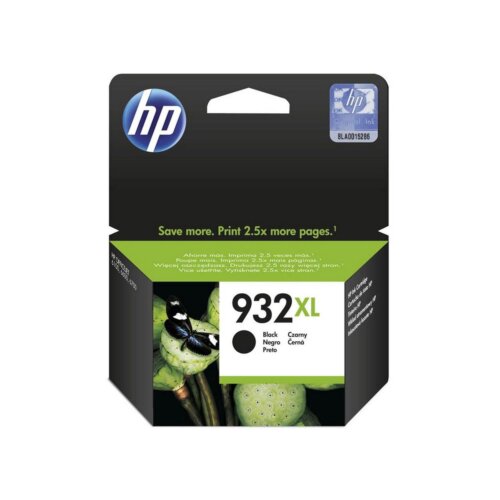 Γνήσιο Hp Inkjet No 932XL Μαύρο 1000 σελίδες