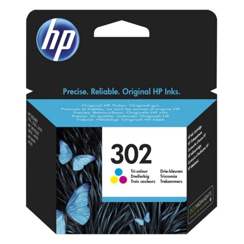 Hp Μελάνι No 302 Έγχρωμο