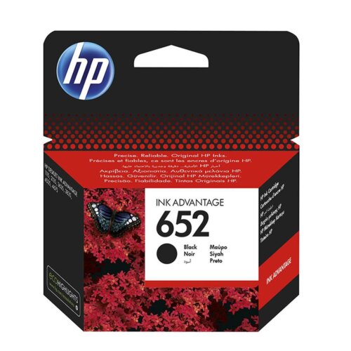 Hp Μελάνι No 652 Μαύρο
