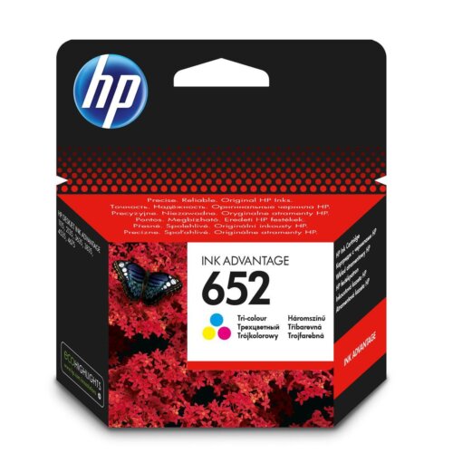 Hp Μελάνι No 652 Έγχρωμο