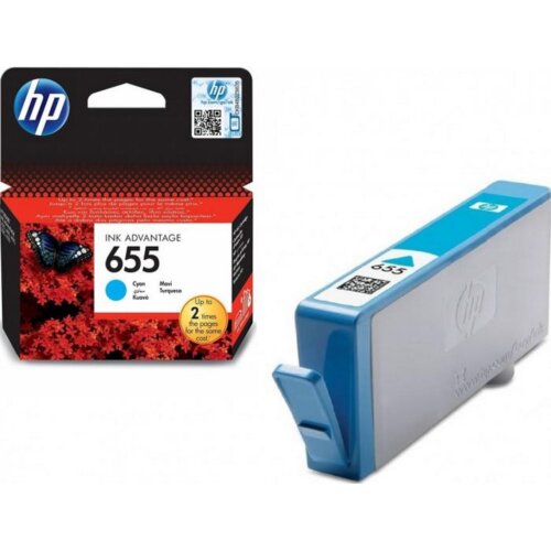 Hp Μελάνι No 655 Κυανό