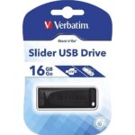 Verbatim USB 2.0 – 16GB Store’n’Go Slider Black - Image 3