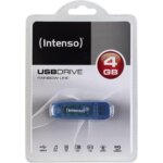 USB Stick Intenso 4GB 2.0 Rainbow Line Blue - Image 3