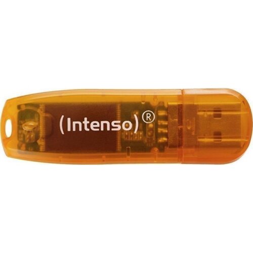 Στικάκι USB Intenso 64GB 2.0 Πορτοκαλί