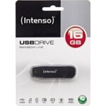 USB Stick Intenso 16GB 2.0 Rainbow Line Black - Image 3