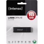 USB Stick Intenso 16B 2.0 Alu Line Antracite - Image 2