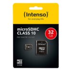 Micro SD Card Intenso 32GB Class 10 Incl.Adaptor - Image 2
