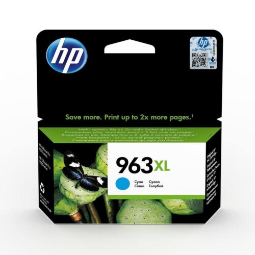 Γνήσιο Hp Inkjet 963XL 3JA27AE Cyan 1.6k Pgs