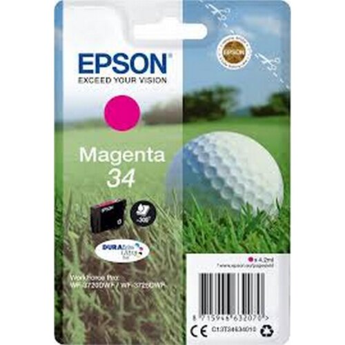 Ink Epson No 34 T346340 Magenta 4.2ml