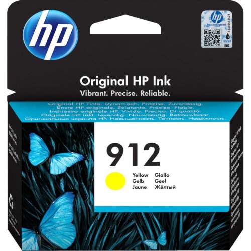 Hp Μελάνι No 912 Κίτρινο