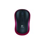 Logitech Mouse Wireless M185 Red - Image 2