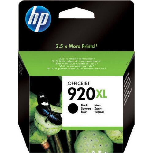 Γνήσιο Hp Μελάνι 920XL Μαύρο 1200 σελίδες