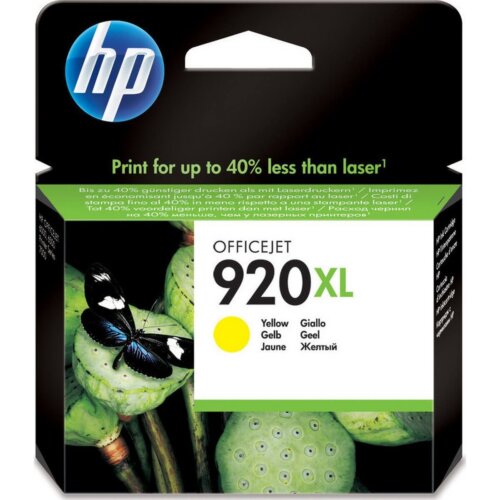 Γνήσιο Hp Μελάνι 920XL Κίτρινο 700 σελίδες
