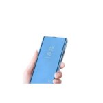 Huawei P40 Lite Clear View Book Case Blue - Image 3