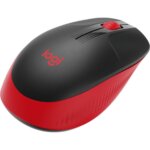 Logitech Wireless Mouse M190 Red - Image 2