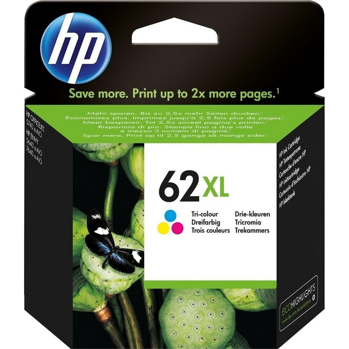 Hp Μελάνι 62XL Έγχρωμο