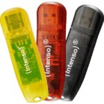 USB Stick Intenso 3 X 16GB Rainbow Triple Pack