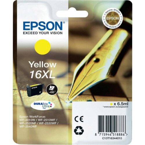 Epson Μελάνι 16XL Κίτρινο