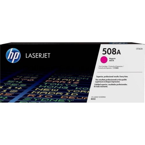Toner Laser 508A HP LJ Color M552 Magenta 5K