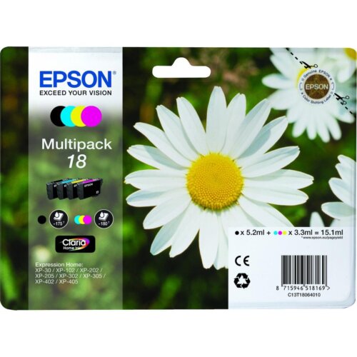 Epson Πακέτο Μελανιών 18