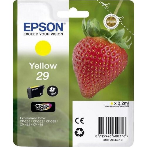 Μελάνι Epson No 29 Κίτρινο