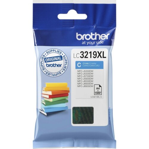 Brother Μελάνι LC-3219XLC Κυανό