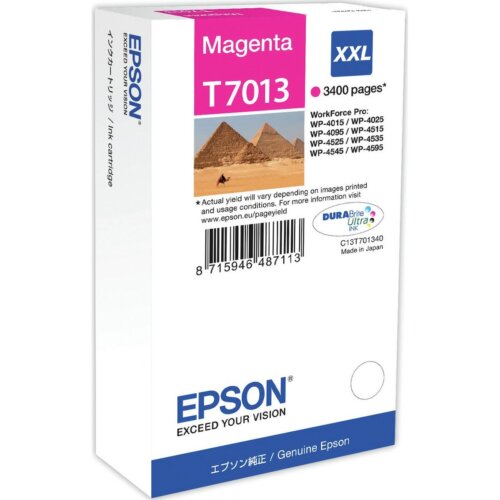 Epson Μελάνι T7013 XXL Ματζέντα