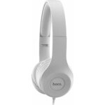 HOCO Headphones W21 Graceful Charm Wire Control Grey - Image 3