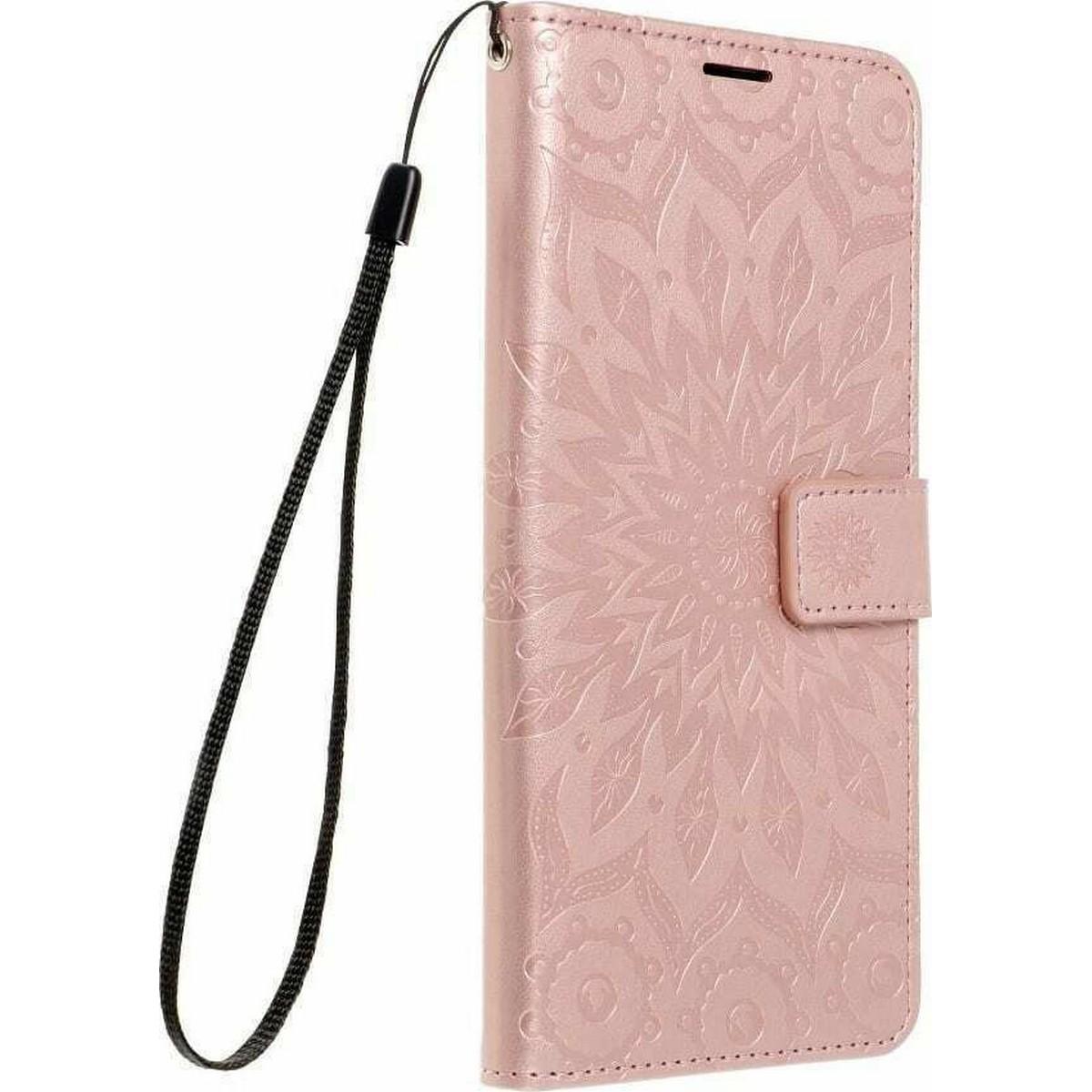 Θήκη Βιβλίο Iphone 12/12 Pro Mandala Rose Gold