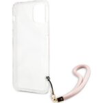 Original Faceplate Case Guess for iPhone 12 / 12 PRO (Marble Collection / pink) - Image 5