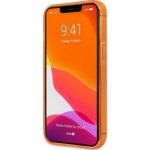 Original Faceplate Case Karl Lagerfeld for iPhone 13 PRO MAX / Orange Transparent Fluo - Image 3