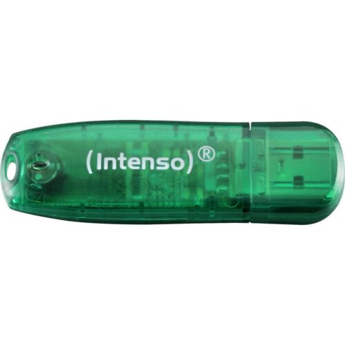 USB Stick Intenso 8GB 2.0 Rainbow Line Πράσινο