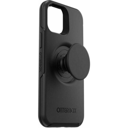 Θήκη για IPhone 12 Mini με PopSocket Μαύρη