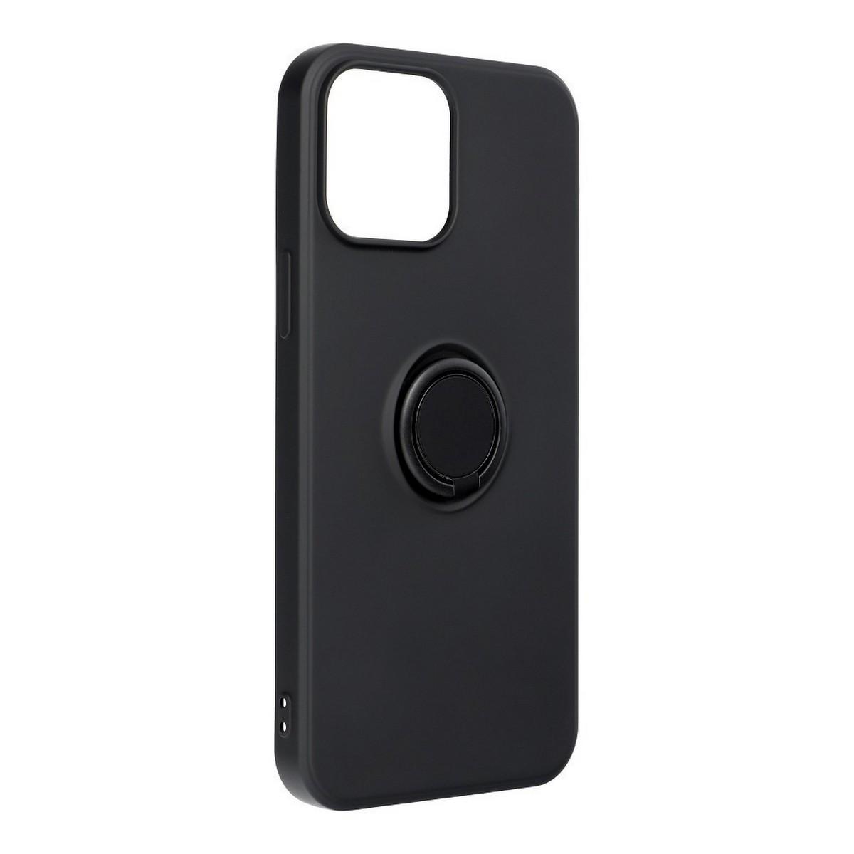 Θήκη Iphone 13 Pro Max Silicon Ring Black