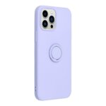 Forcell Silicone Ring Case for Iphone 13 Pro Max Violet - Image 3