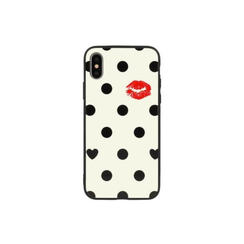 Θήκη ΣΙλικόνη Γυαλί IPhone XR Vennus Kiss Λευκή