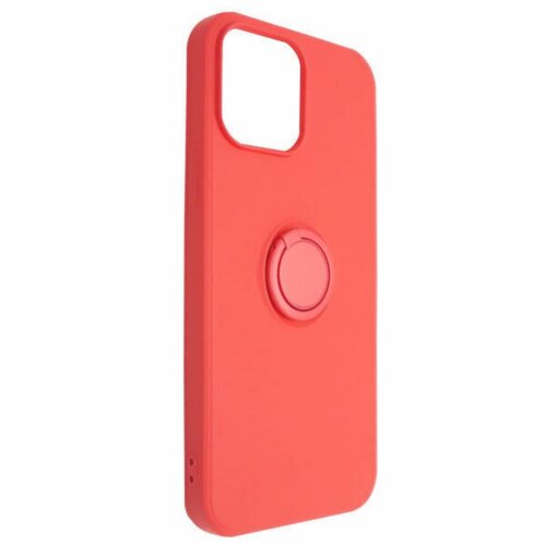 Θήκη Σιλικόνης Iphone 13 Pro Κόκκινη με δαχτυλίδι