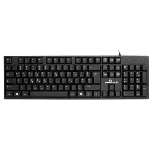 Ενσύρματο πληκτρολόγιο Powertech PT-1074 GR