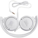 JBL Tune 500 Over Ear Ενσύρματα Ακουστικά with Pure Bass Sound White - Image 2