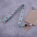 Fancy neck strap for phones pearly - Image 2