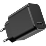 Setty Φορτιστής Χωρίς Καλώδιο με Θύρα USB-A Μαύρος (GSM106084) - Image 2