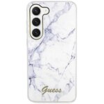 Guess case for Samsung Galaxy S23 Plus GUHCS23MPCUMAH white HC PU/TPU Marble - Image 3