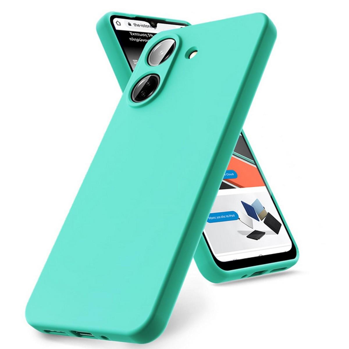 Θήκη Σιλικόνης για Xiaomi Redmi 13C Mint