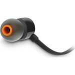 JBL T110, InEar Universal Headphones 1-button Mic-Remote (Black) - Image 2