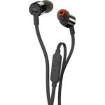JBL T110, InEar Universal Headphones 1-button Mic-Remote (Black) - Image 3