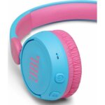 JBL JR310BT, On-Ear Headphones for Kids, Wireless - Μπλε/Ροζ - Image 5