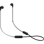JBL Tune 215BT, Wireless EarBuds 3-button Mic-Remote - Black - Image 4