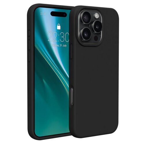 Θήκη Σιλικόνης Iphone 16 Pro Max Μαύρη