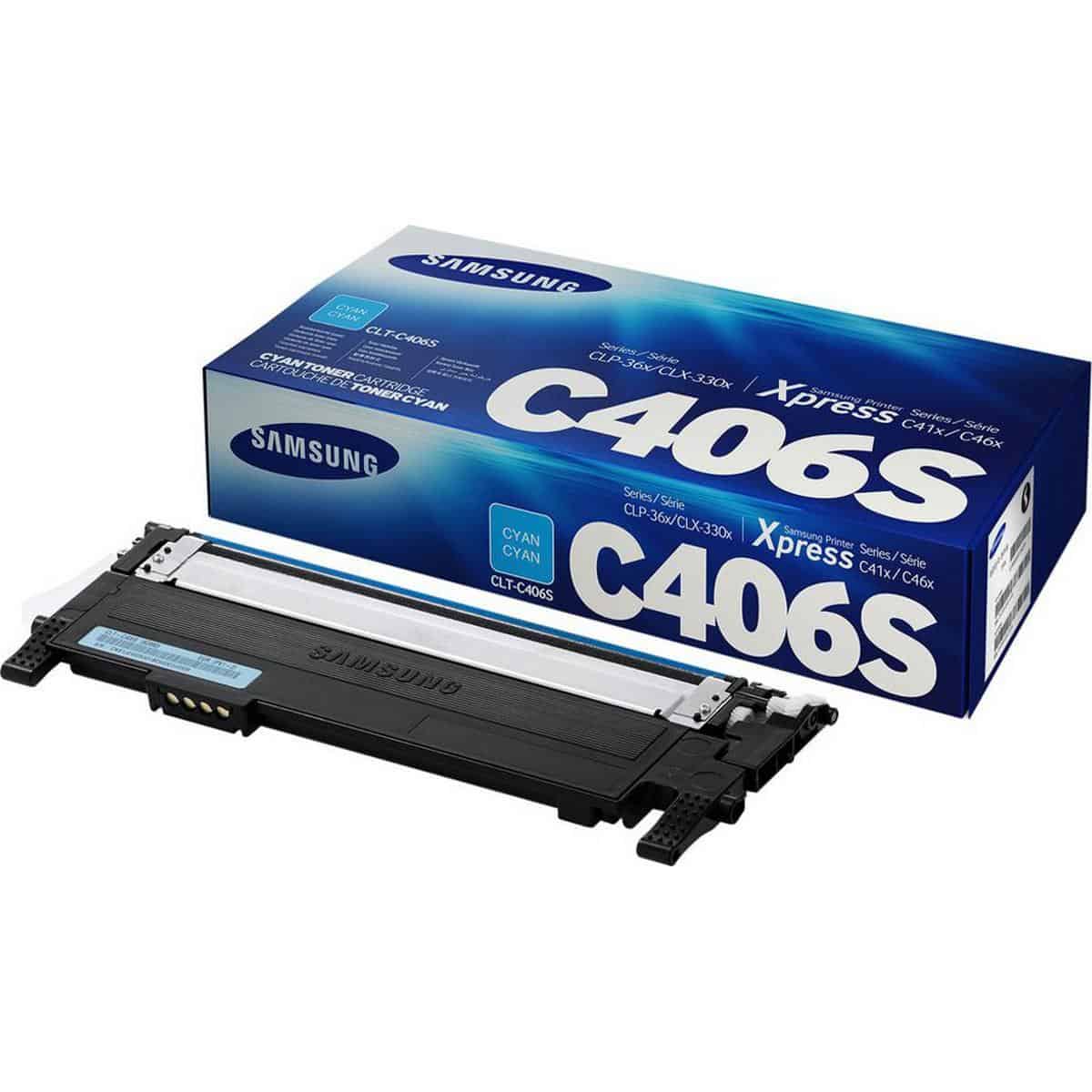 Samsung Toner CLT-C406S Κυανό